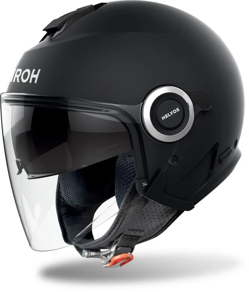 Dames motorhelm Airoh (zwart)