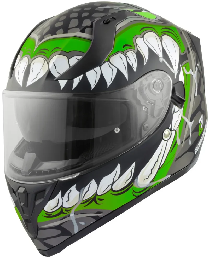 Dames motorhelm Bogotto V128 (grijs)