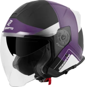 Bogotto  – Dames Jethelm (zwart)