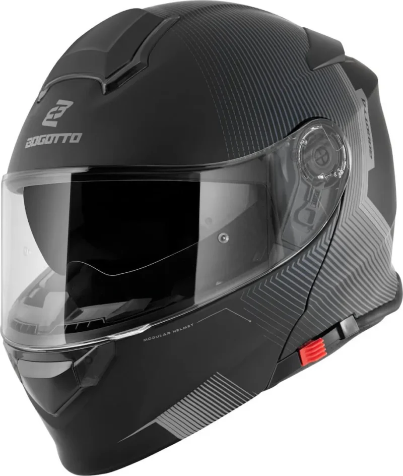 Dames motorhelm Bogotto (zwart)