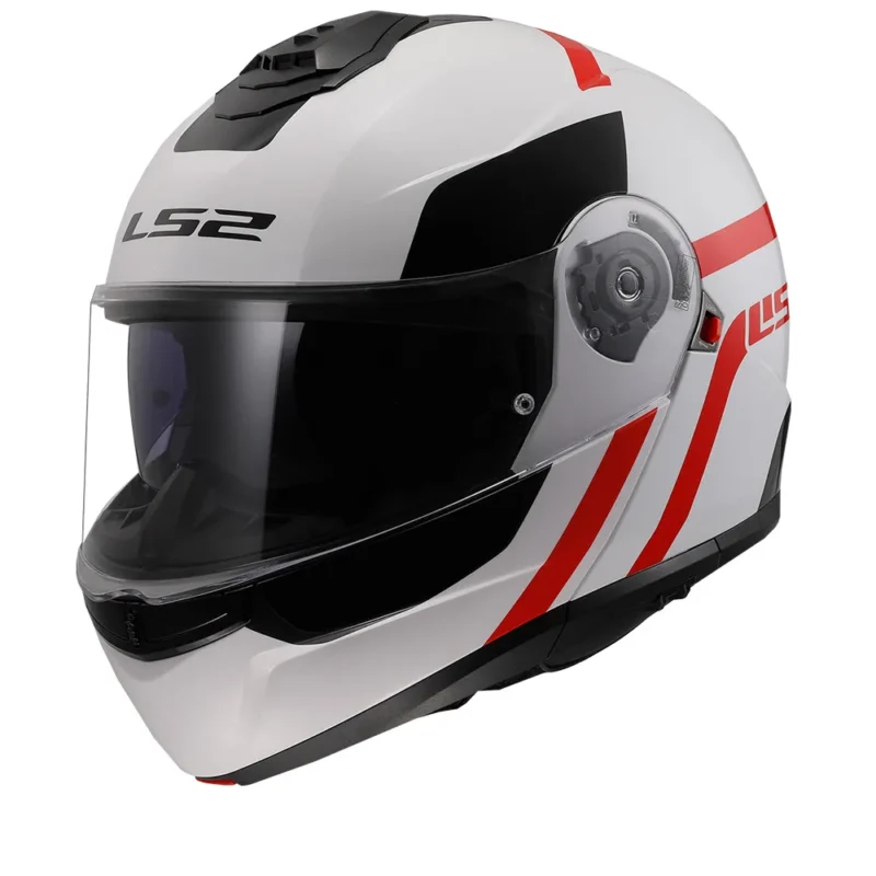 Dames motorhelm LS2 (wit)