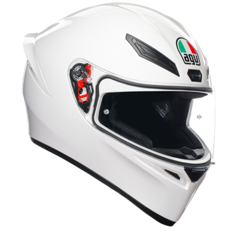AGV K1 S – Dames Integraalhelm in wit | DamesMotorShop