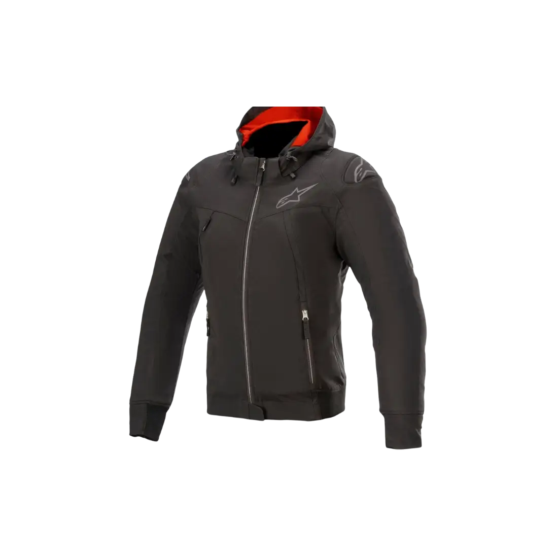 Alpinestars Stella Sektor V2 Tech dames motorhoodie met protectie en afneembare capuchon voorkant