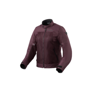 REV'IT! Eclipse 2 dames zomer motorjas met grote ventilatie mesh-panelen paars voorkant