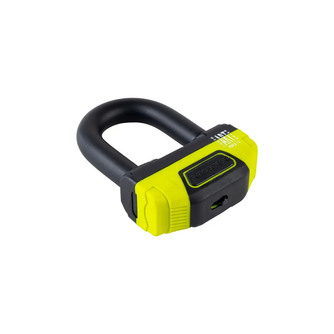 Riderr RR55 geel schijfremslot voor motorbeveiliging met 5.5mm pen