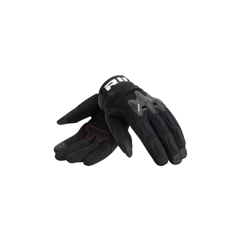 Zwarte Richa Jetstream WP dames motorhandschoenen